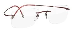 Silhouette 5515CQ Glasses -Easy Glasses shop. 5515cq red