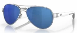Costa Del Mar 6S4006 Glasses -Easy Glasses shop. 6s4006 palladium w blue mirror lenses 400605