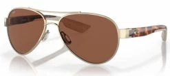 Costa Del Mar 6S4006 Glasses -Easy Glasses shop. 6s4006 rose gold w copper lenses