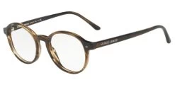 Giorgio Armani AR7004 Glasses -Easy Glasses shop. ar7004 striped brown