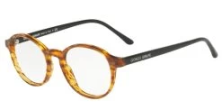 Giorgio Armani AR7004 Glasses -Easy Glasses shop. ar7004 striped light brown