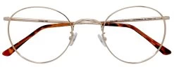 Dolomiti Eyewear DM8L Skull Glasses -Easy Glasses shop. dm8l skull shiny gold