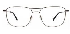 Eyeglasses.com Easyclip EC579 Glasses -Easy Glasses shop. ec579 satin steel matte grey