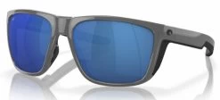 Costa Del Mar Ferg 6S9002 Glasses -Easy Glasses shop. ferg 6s9002 shiny gray w blue mirror lenses