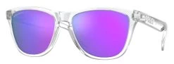 Oakley Frogskins OO9013 Glasses -Easy Glasses shop. frogskins oo9013 polished clear prizm violet1