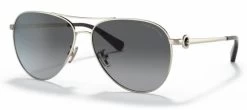 Coach HC7128 Glasses -Easy Glasses shop. hc7128 shiny light gold w grey gradient polar lenses