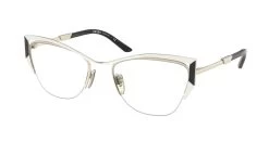 Prada PR 63YV Glasses -Easy Glasses shop. pr 63yv talc black pale gold