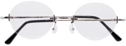 Dolomiti Eyewear RNB77 Skull P322 Glasses -Easy Glasses shop. rnb77 skull p1 shiny silver