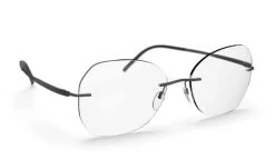 Silhouette Titan 5540JL Glasses -Easy Glasses shop. titan 5540jl pure black1