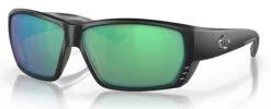 Costa Del Mar Tuna Alley 6S9009 Glasses -Easy Glasses shop. tuna alley 6s9009 matte black w green mirror lenses