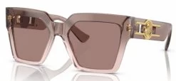 Versace VE4458 Glasses -Easy Glasses shop. ve4458 brown transparent