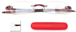Visualites Visualites 5 +1.00 Glasses -Easy Glasses shop. visualites 5 1 00 red