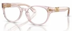 Versace Kids VK3323U Glasses -Easy Glasses shop. vk3323u transparent pink 5441